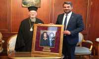 Στον Οικουμενικό Πατριάρχη, κ.κ. Βαρθολομαίο στην Κωνσταντινούπολη ο Δήμαρχος Χανίων