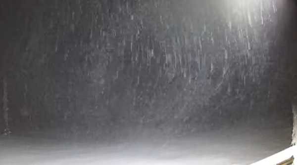 Κακοκαιρία: Χιονοθύελλα στο χιονοδρομικό της Βασιλίτσας