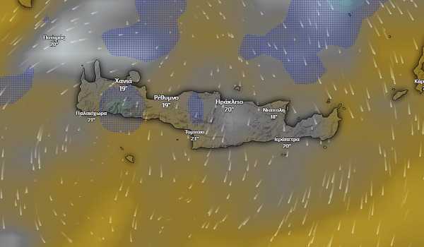 Κρήτη: Βελτίωση του καιρού από το απόγευμα του Σαββάτου