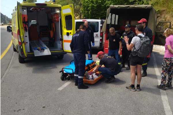 Χανιά: Περιπέτεια για 60χρονη Βελγίδα στο φαράγγι της Ίμπρου - Έσπασε το πόδι της ενώ έκανε πεζοπορία