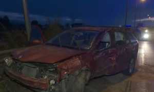 Τροχαίο δυστύχημα με ανατροπή οχήματος στη Θεσσαλονίκη